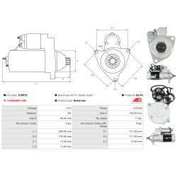 Démarreur Doosan DX140W TIER-II_1