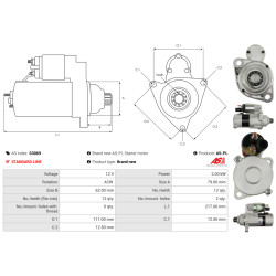 Démarreur Audi A3 (8V1, 8VK)_1