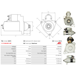 Démarreur Audi A3 (8P1)_1