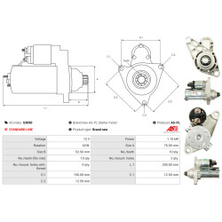 Démarreur Audi A2 (8Z0)_1
