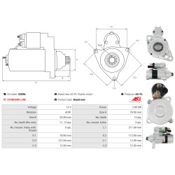 Démarreur Audi A3 Sportback (8PA)_1