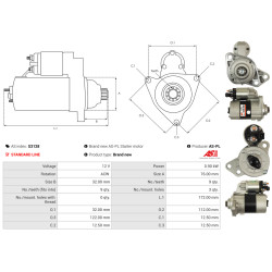 Démarreur Audi A3 (8L1)_1