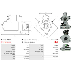 Démarreur Audi A3 Sportback (8PA)_1