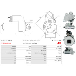 Démarreur Peugeot 2008 I Van (CU_)_1