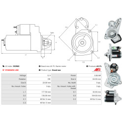 Démarreur SMART FORTWO Convertible (453)_1