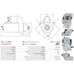 Démarreur Doosan D18S-5_1